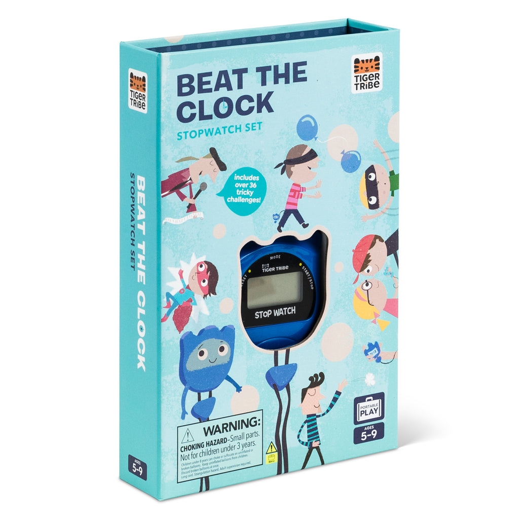 Tiger Tribe Beat the Clock – Stopwatch Activity Set for Kids - STEAM Kids Brisbane