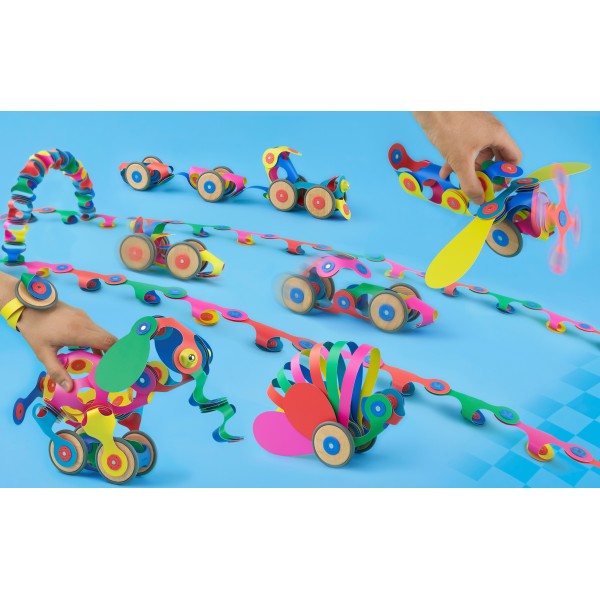 Clixo Wheel Creator Pack | 72 Piece Pack - STEAM Kids Brisbane