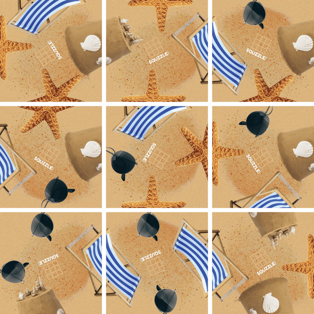 Squzzle Puzzle - At The Beach - STEAM Kids Brisbane