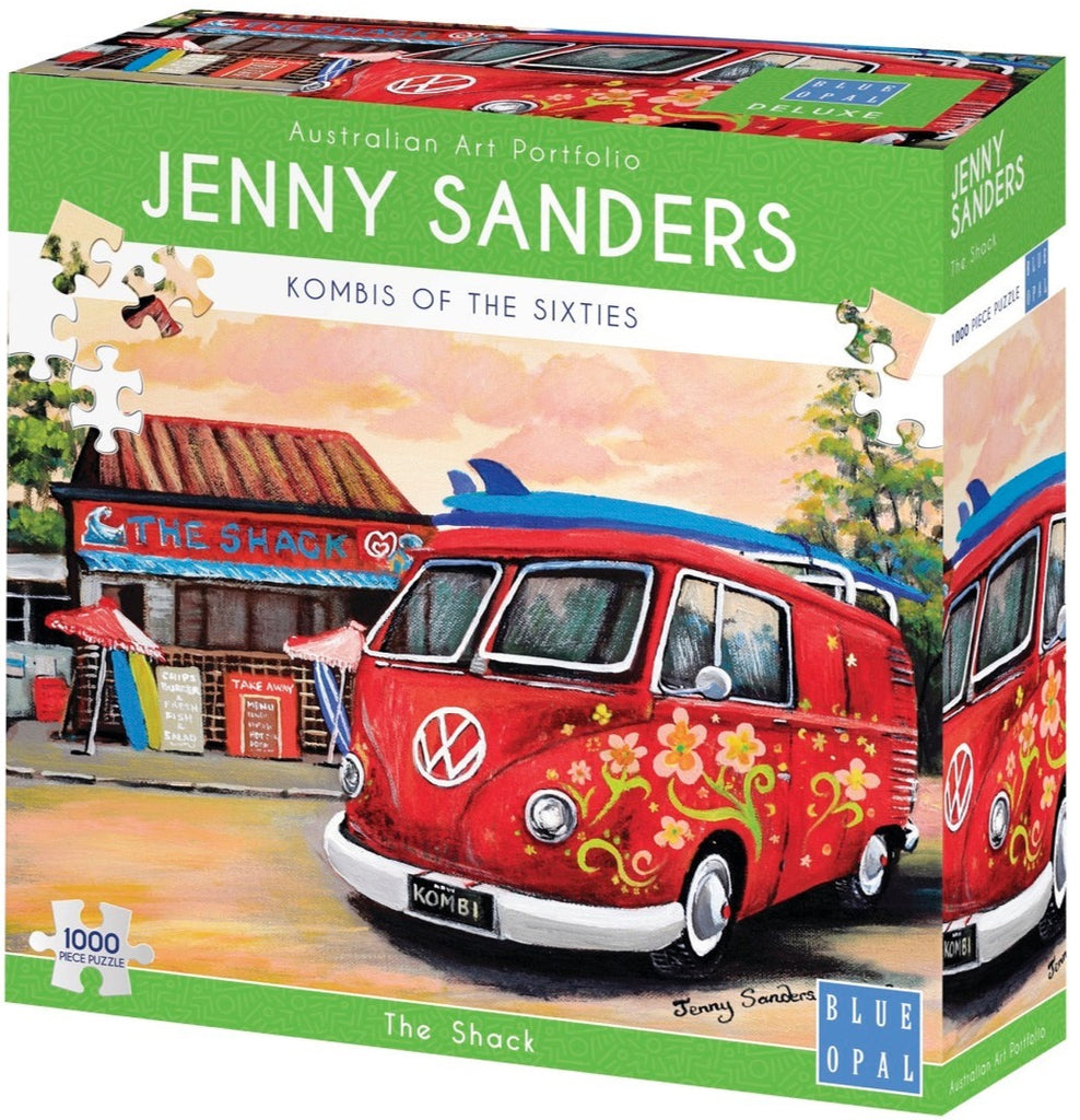The Shack 1000 Piece Jigsaw Puzzle by Jenny Sanders - STEAM Kids Brisbane
