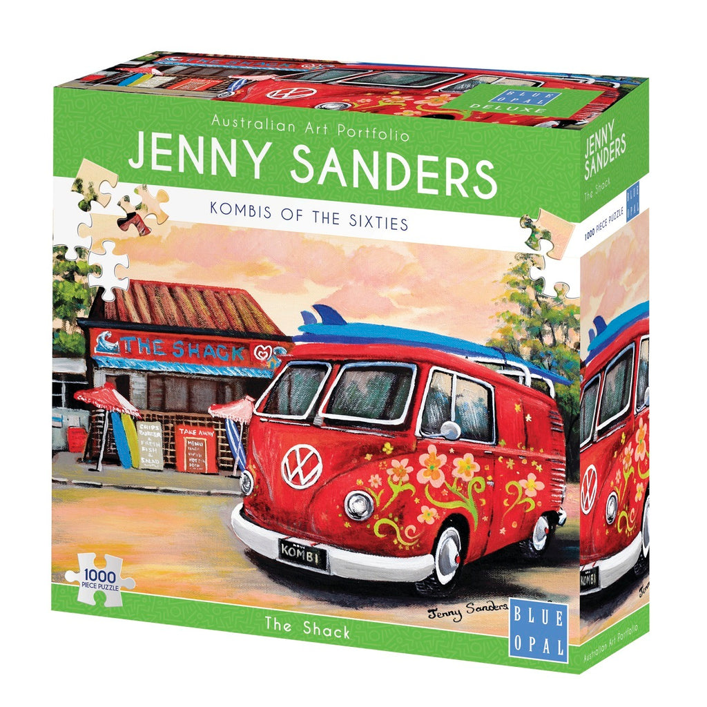 The Shack 1000 Piece Jigsaw Puzzle by Jenny Sanders - STEAM Kids Brisbane