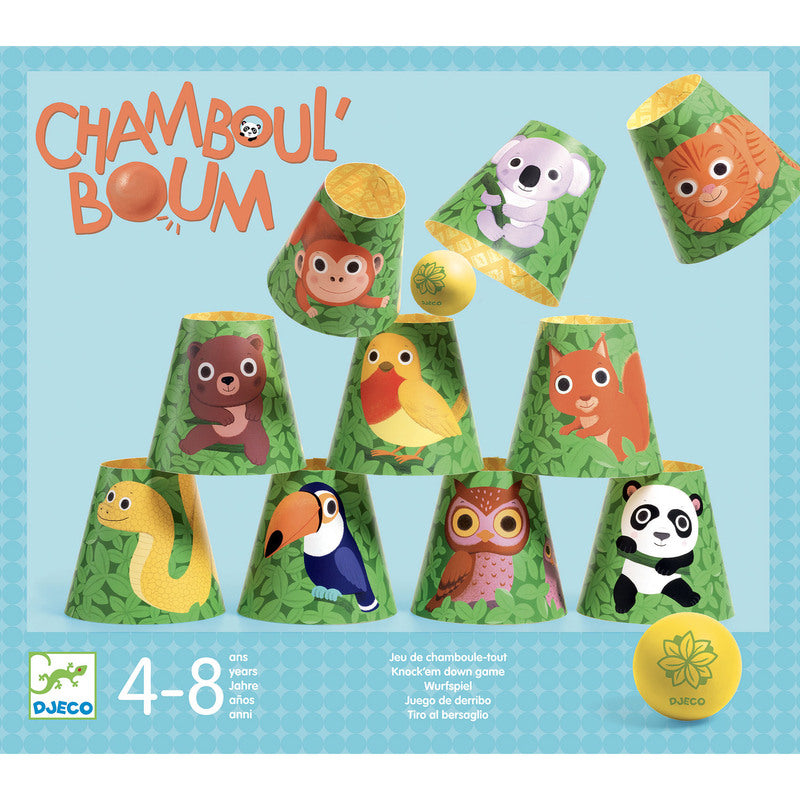 Knock Em Over Game | Djeco - STEAM Kids Brisbane