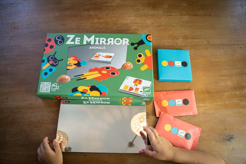 Ze Mirror Animals Set (inspired by Edouard Manceau) | Djeco Toys - STEAM Kids Brisbane