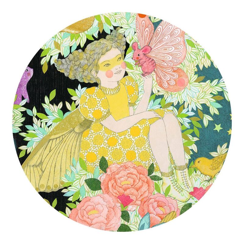 Djeco 54 Piece Silhouette Puzzle - Flora's Tree - STEAM Kids Brisbane