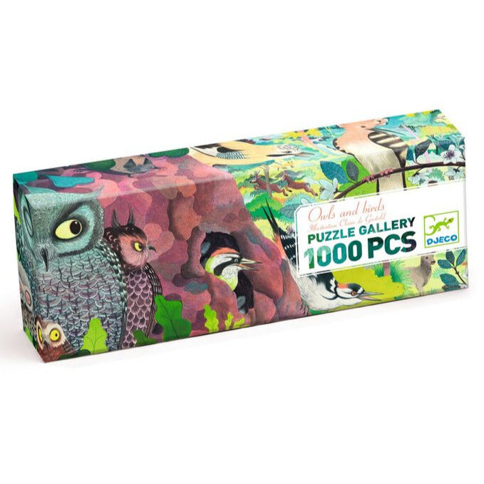 Djeco | Owls & Birds 1000 Piece Puzzle Gallery - STEAM Kids Brisbane