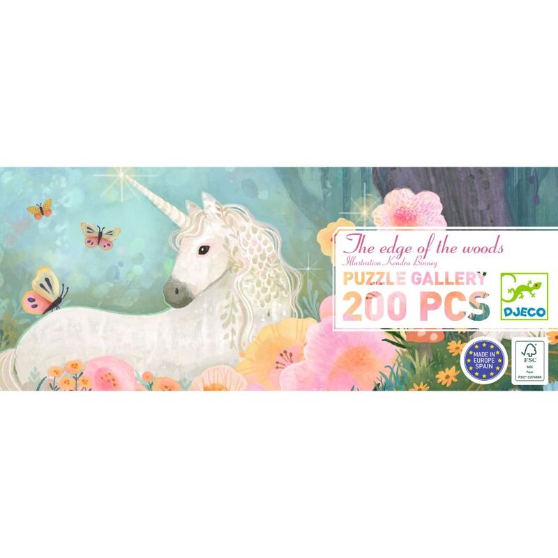 Djeco The Edge of the Woods Gallery Puzzle 200pc - STEAM Kids Brisbane