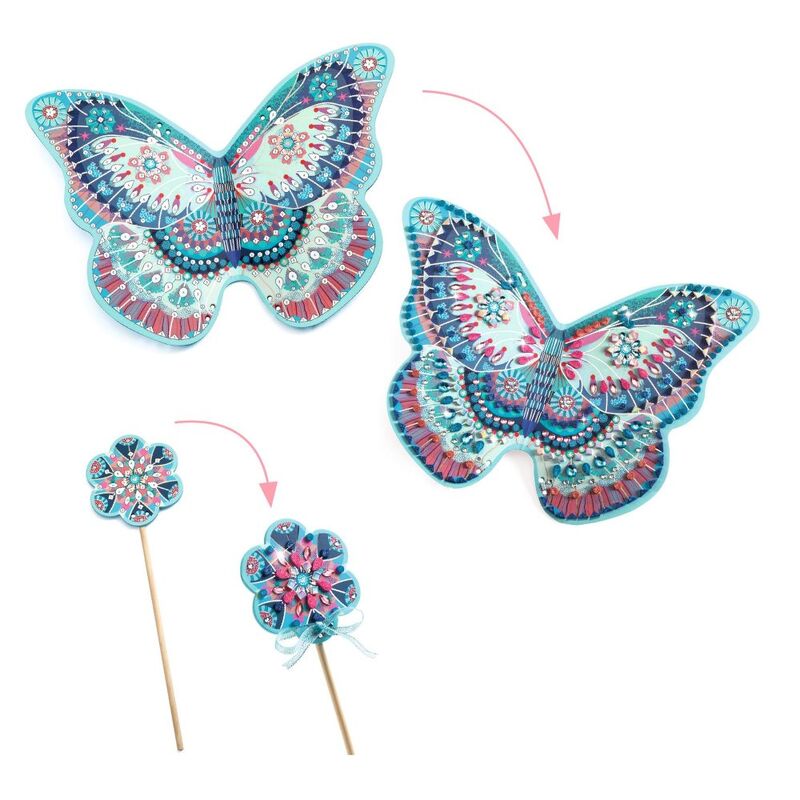 Djeco Do It Yourself Like a Fairy Wings & Wand Set - STEAM Kids Brisbane