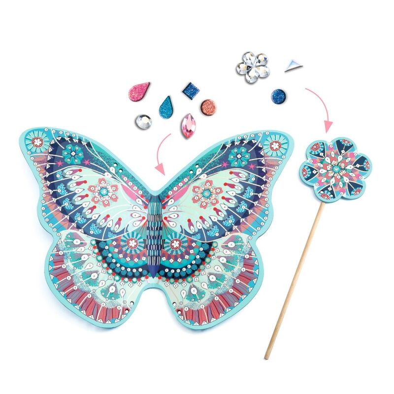 Djeco Do It Yourself Like a Fairy Wings & Wand Set - STEAM Kids Brisbane