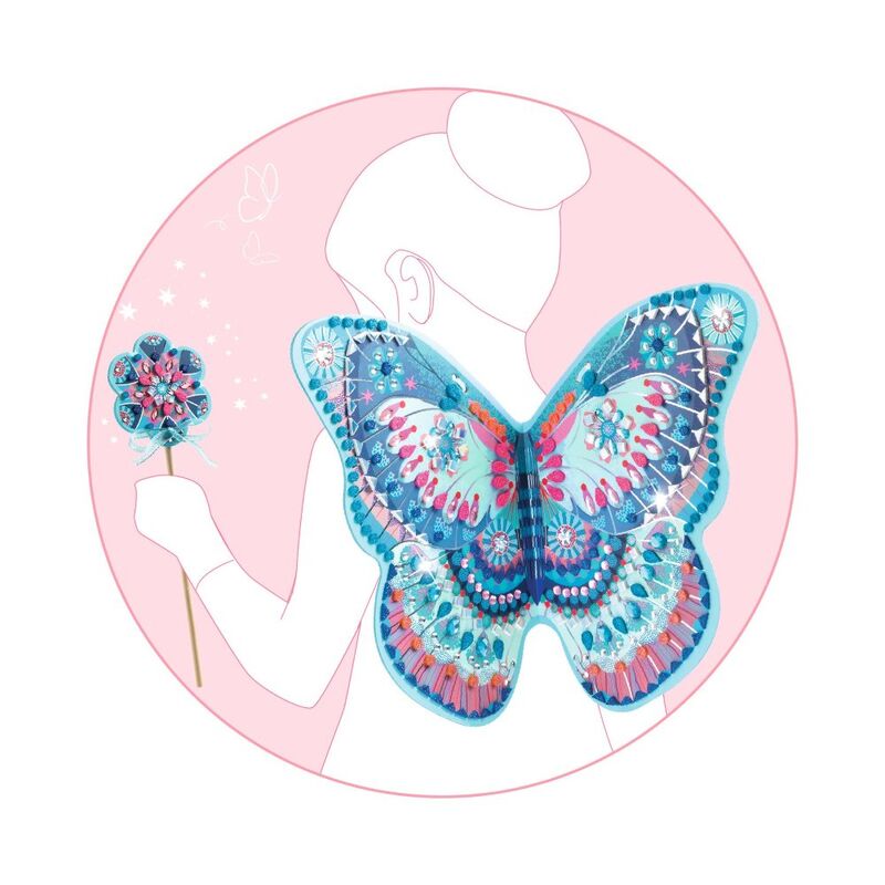 Djeco Do It Yourself Like a Fairy Wings & Wand Set - STEAM Kids Brisbane