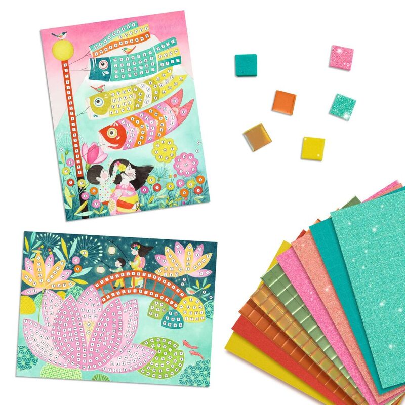 Mosaics Kit - Kyoto Japan | Djeco - STEAM Kids Brisbane