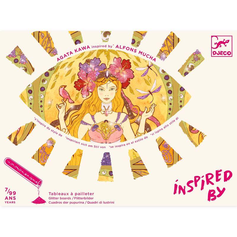 Inspired By Divine-Gustav Klimt-Scratch Boards - STEAM Kids Brisbane