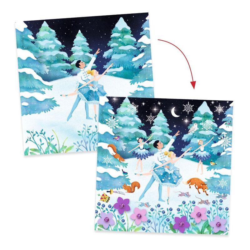 Djeco Nutcracker Fairytales to Decorate Decals - STEAM Kids Brisbane