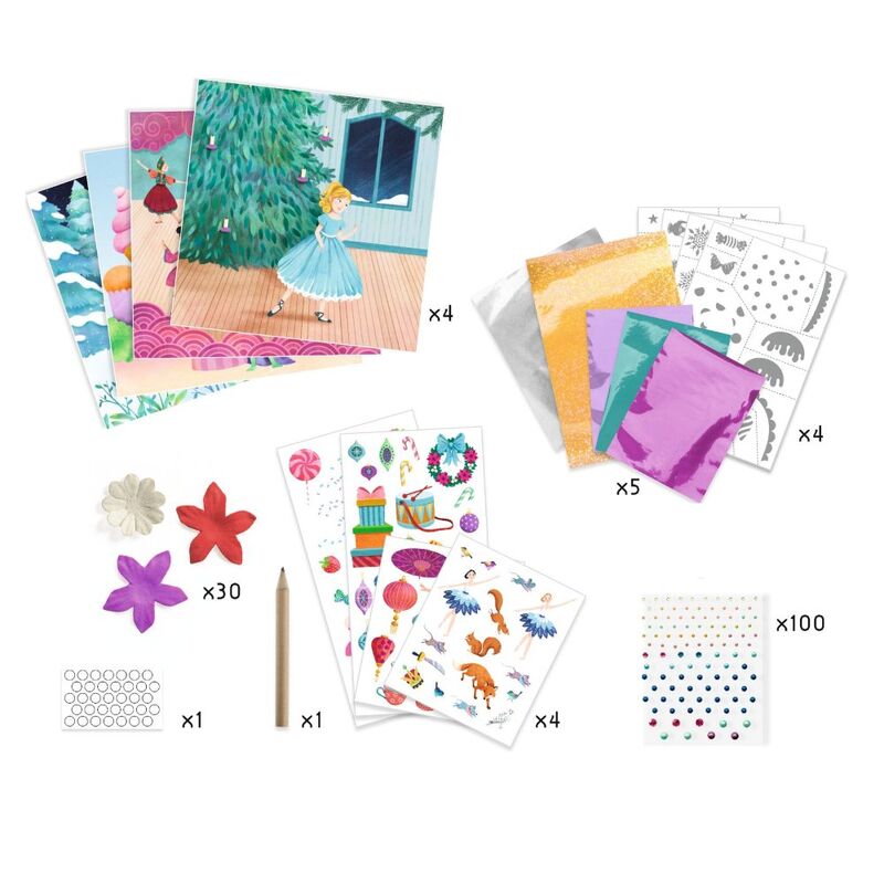 Djeco Nutcracker Fairytales to Decorate Decals - STEAM Kids Brisbane