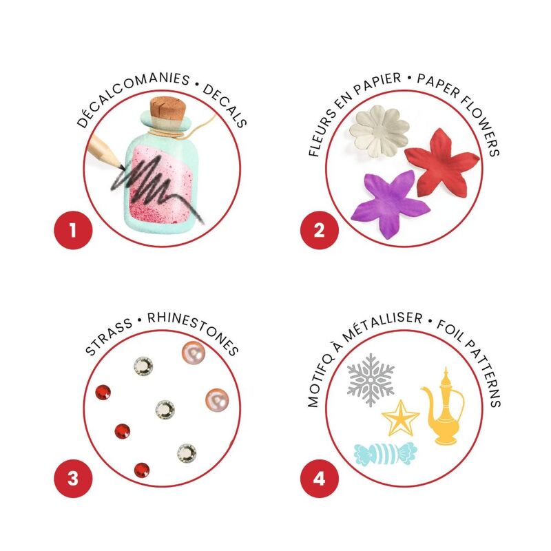 Djeco Nutcracker Fairytales to Decorate Decals - STEAM Kids Brisbane