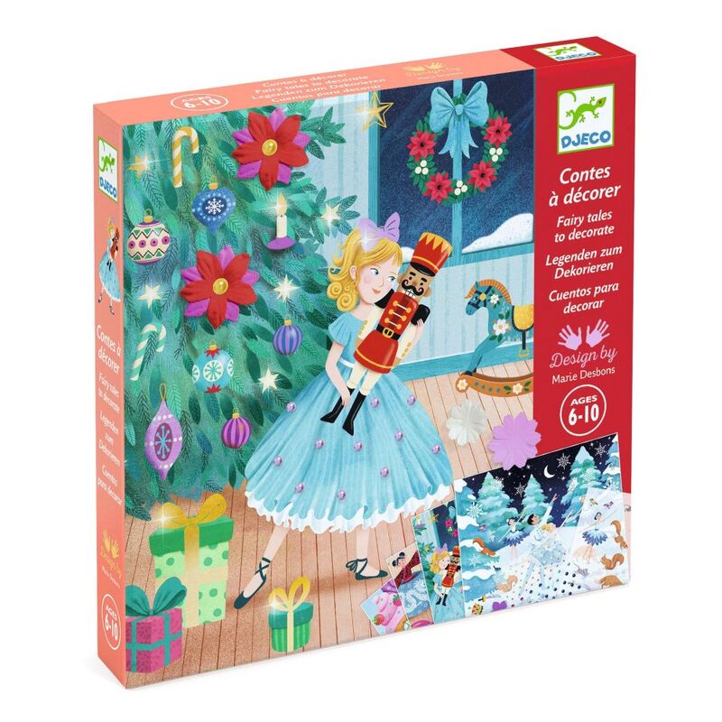 Djeco Nutcracker Fairytales to Decorate Decals - STEAM Kids Brisbane