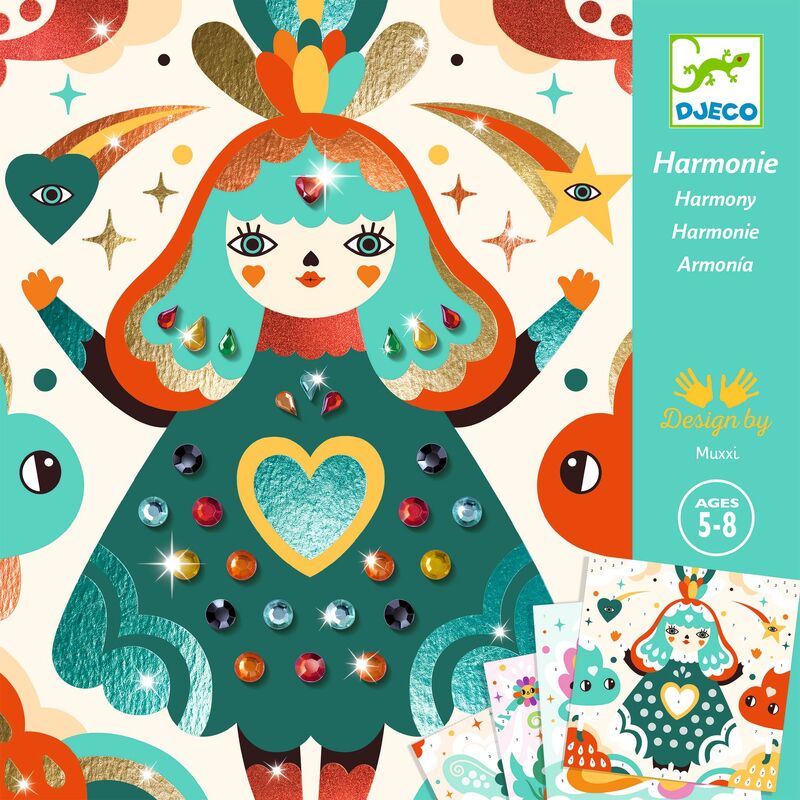 Djeco Foil Harmony Pictures - STEAM Kids Brisbane