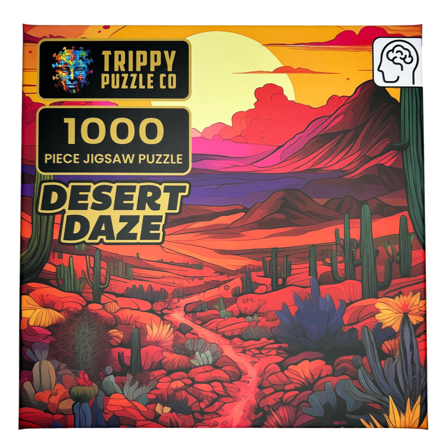 Desert Daze Puzzle 1000 Piece - STEAM Kids Brisbane