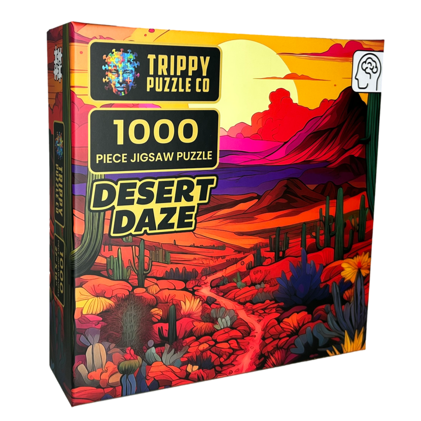 Desert Daze Puzzle 1000 Piece - STEAM Kids Brisbane