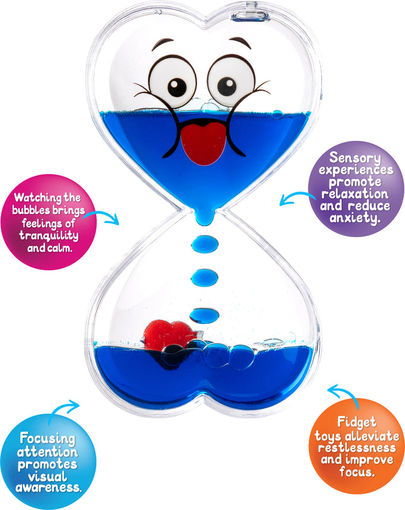 Bubble Bottle - Blue | Sensory Sprouts - STEAM Kids Brisbane