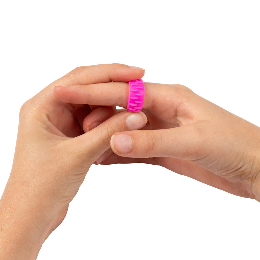 Textured Fidget Rings Set of 12 | Sensory Sprouts - STEAM Kids Brisbane