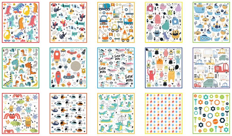 Out of This World Sticker Set - 800 Pack - STEAM Kids Brisbane