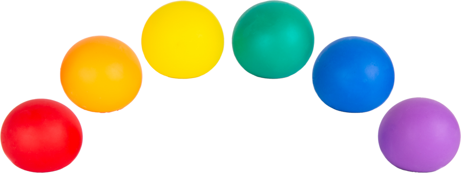 Rainbow Squishy Sensations Set of 6 | Sensory Sprouts - STEAM Kids Brisbane