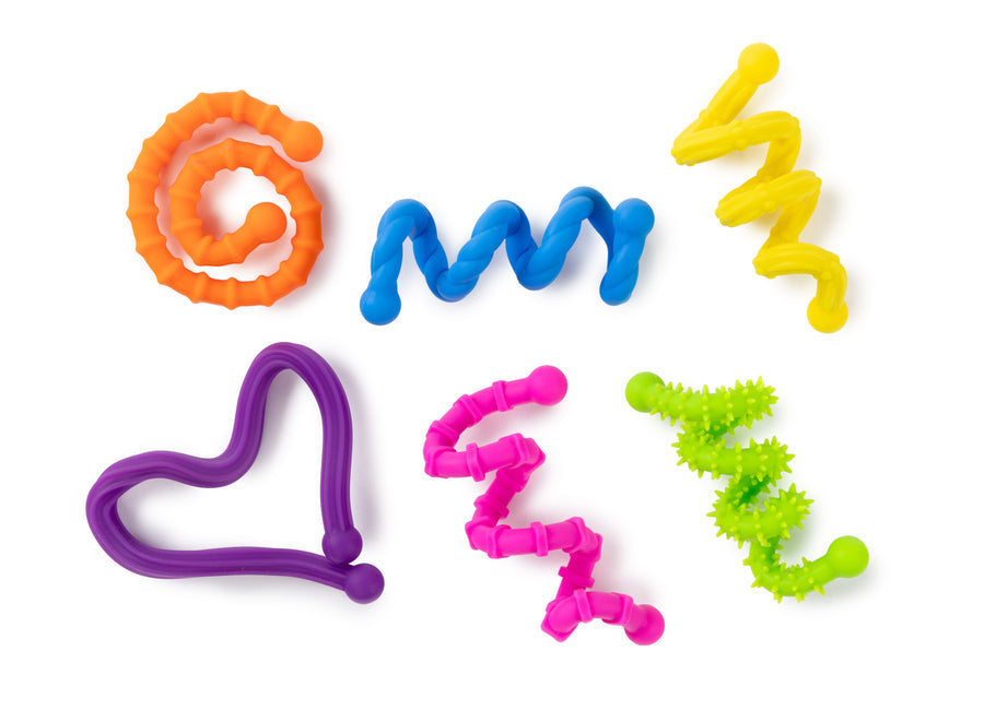 Textured Twistable Strings Set of 6 | Sensory Sprouts - STEAM Kids Brisbane