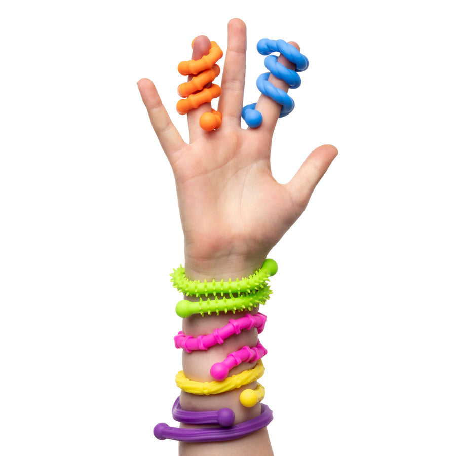 Textured Twistable Strings Set of 6 | Sensory Sprouts - STEAM Kids Brisbane