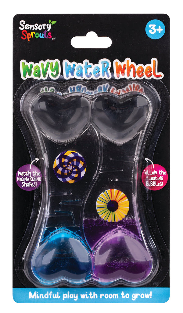 Wavy Water Wheel | Sensory Sprouts - STEAM Kids Brisbane
