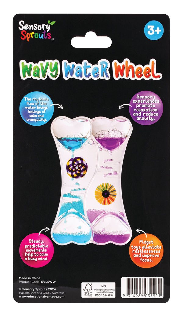 Wavy Water Wheel | Sensory Sprouts - STEAM Kids Brisbane