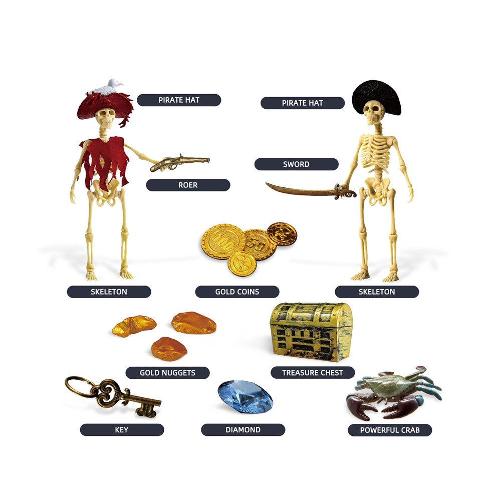 Johnco Dig Kit - Pirate Treasures - STEAM Kids Brisbane