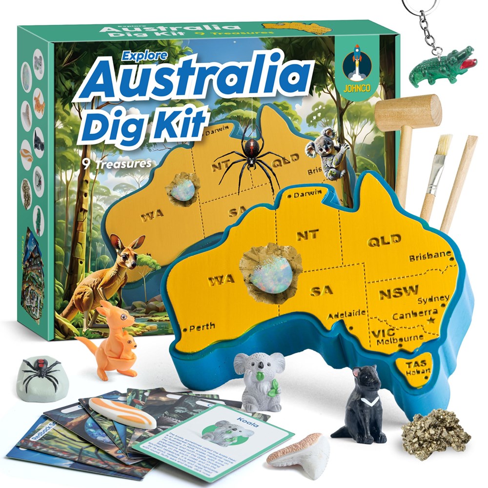 Johnco Dig Kit - Explore Australia - STEAM Kids Brisbane