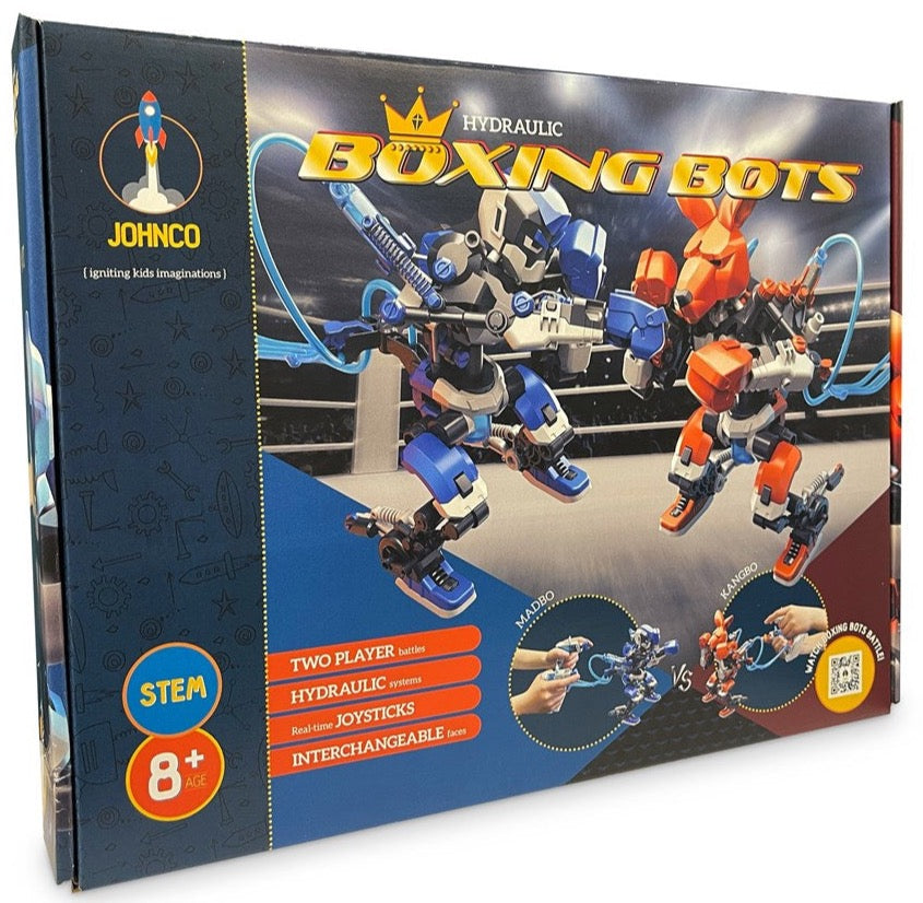 Hydraulic Boxing Bots - STEAM Kids Brisbane