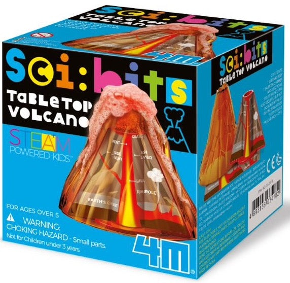 Sci:Bits Tabletop Volcano | 4M Toys - STEAM Kids Brisbane