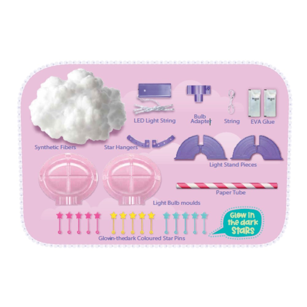 Make Your Own Fluffy Cloud Light - STEAM Kids Brisbane