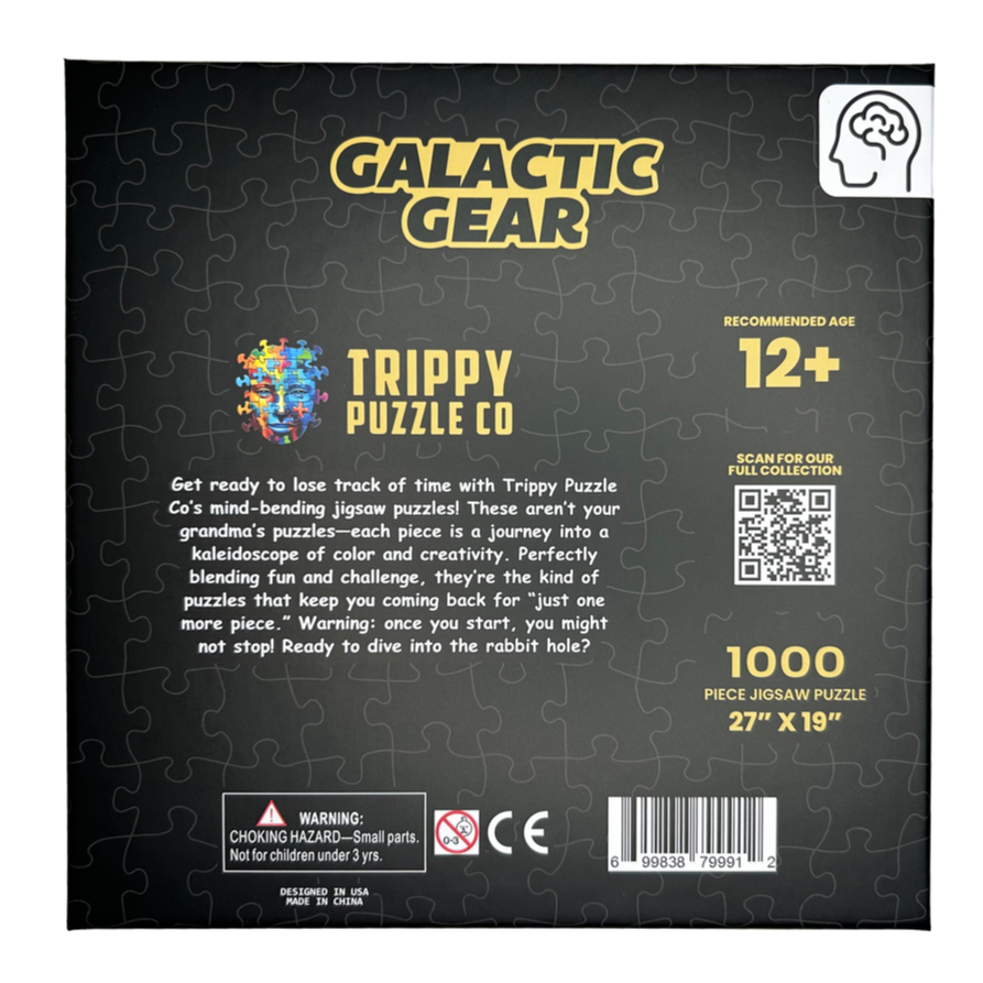 Galactic Gear Puzzle 1000 Piece - STEAM Kids Brisbane