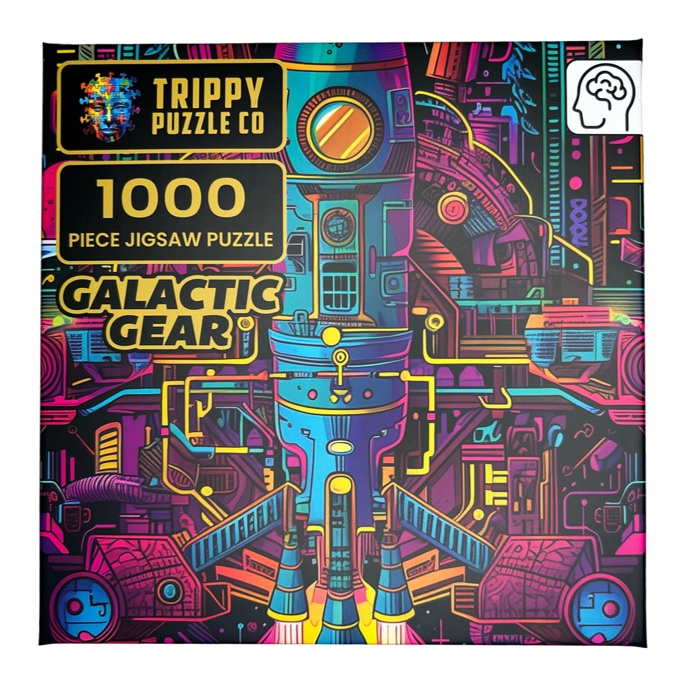 Galactic Gear Puzzle 1000 Piece - STEAM Kids Brisbane