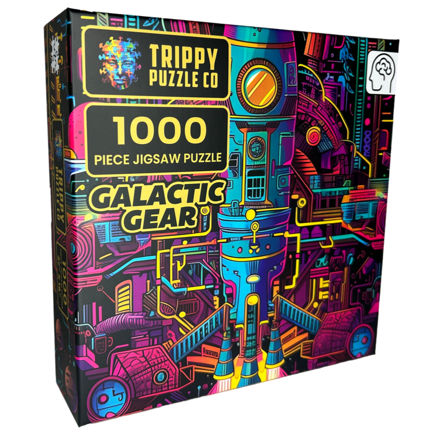 Galactic Gear Puzzle 1000 Piece - STEAM Kids Brisbane