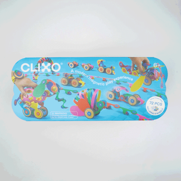 Clixo Wheel Creator Pack | 72 Piece Pack - STEAM Kids Brisbane