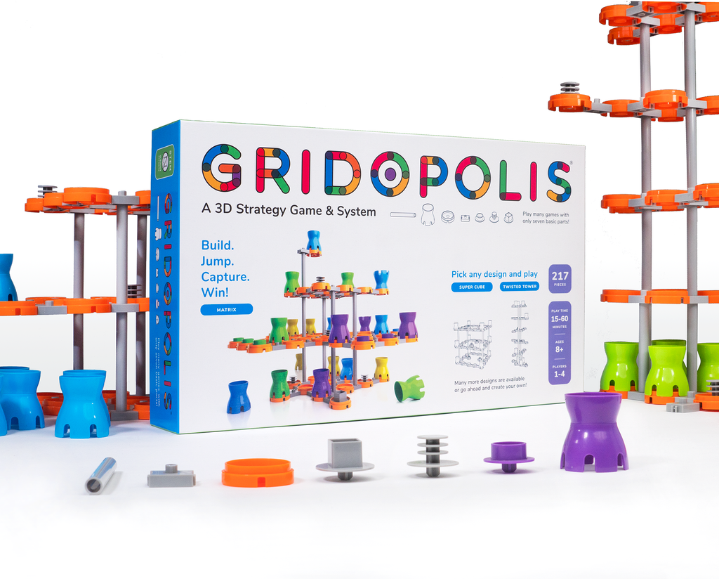 Gridopolis 3D Strategy Game - STEAM Kids Brisbane