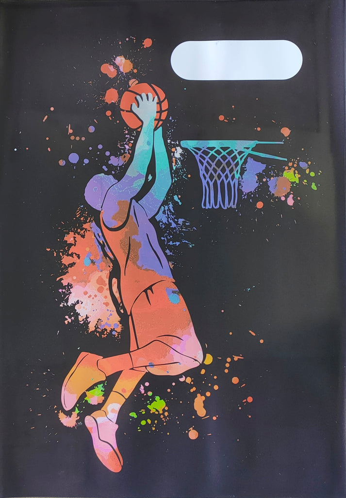 Spencil A4 Bookcover - Basketball | Book Cover A4 Exercise Book Size - STEAM Kids Brisbane