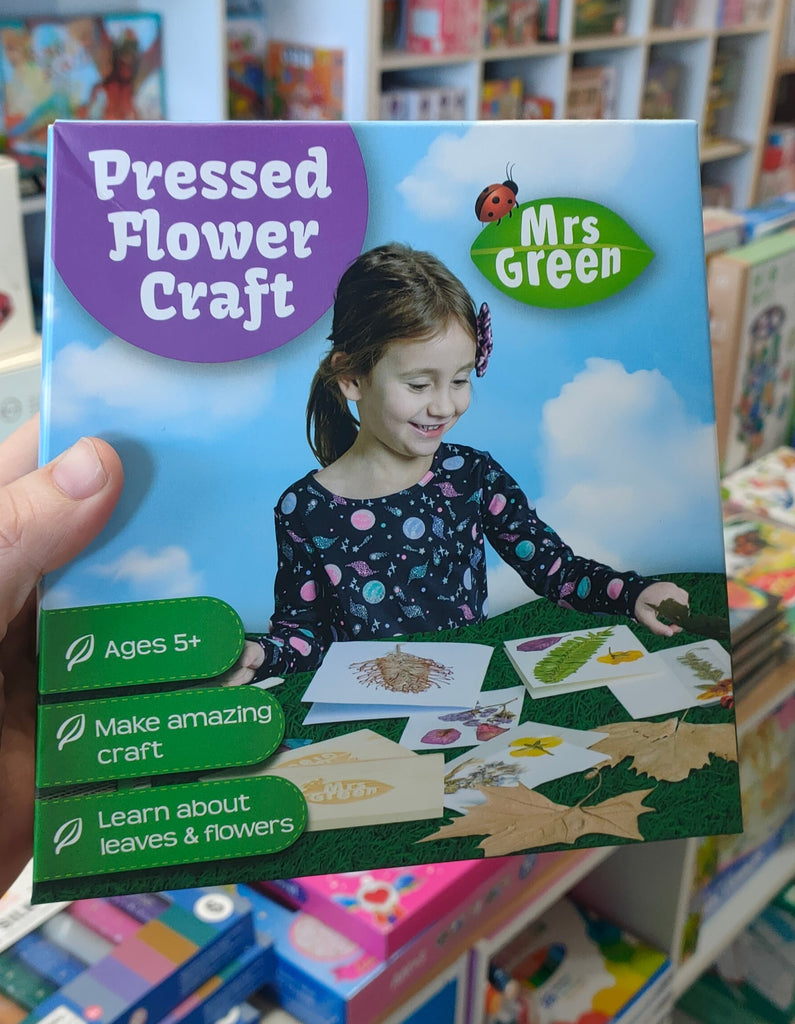 Pressed Flower Craft Kit - Wooden Flower Press included | Mrs Green - STEAM Kids Brisbane