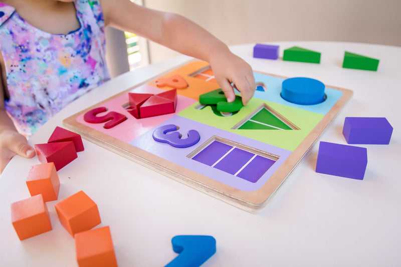 Fractions with Numbers Puzzle | Kiddie Connect - STEAM Kids Brisbane