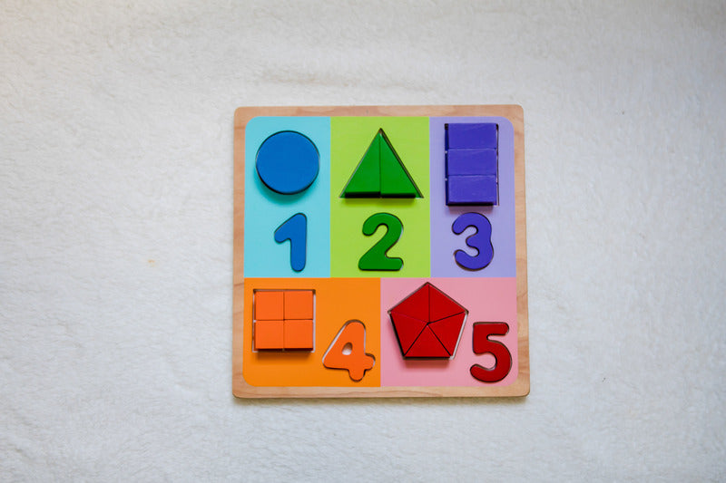 Fractions with Numbers Puzzle | Kiddie Connect - STEAM Kids Brisbane