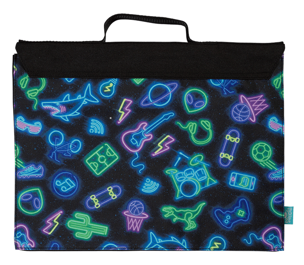 Library Bag -  Neon Life | Spencil - STEAM Kids Brisbane