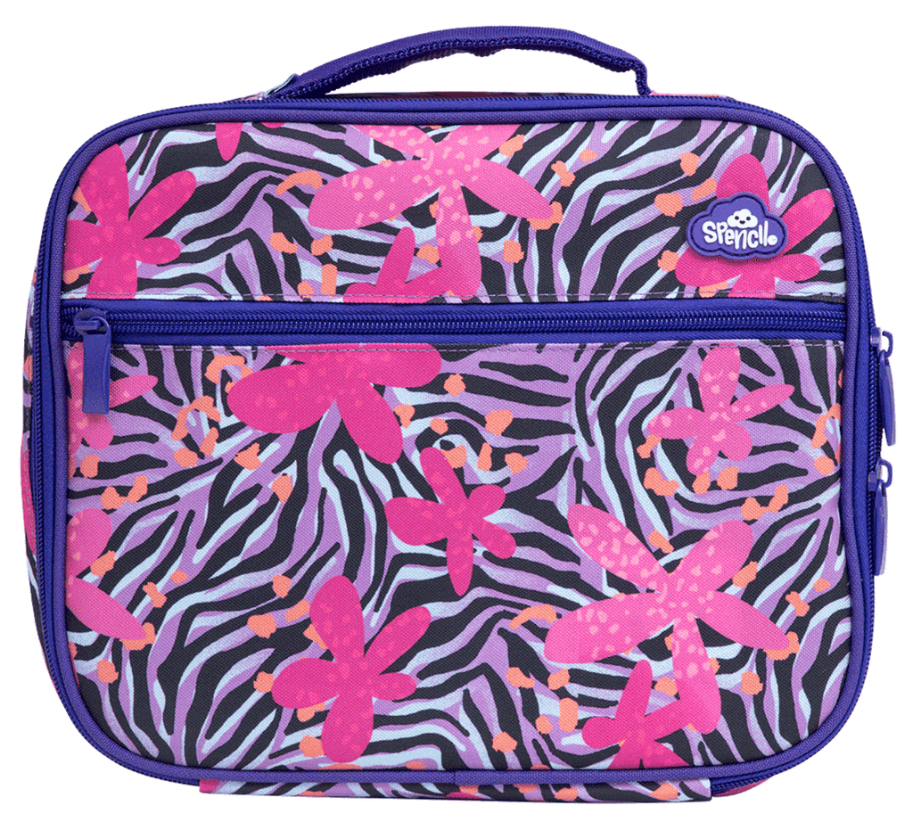 Spencil Big Cooler Lunch Bag - Born To Be Wild | Insulated Lunch Box - STEAM Kids Brisbane