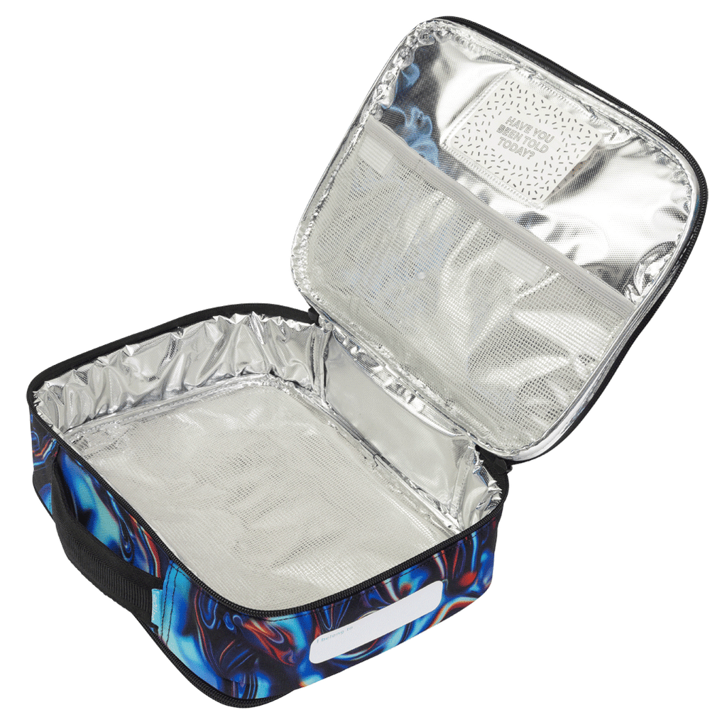 Spencil Big Cooler Lunch Bag - Metallic Waves - STEAM Kids Brisbane