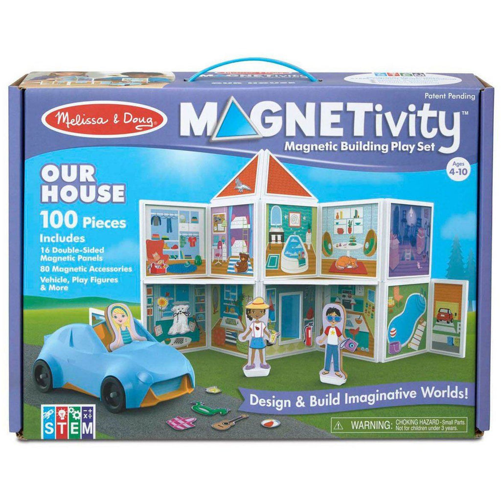 Magnetivity Our House Playset | Melissa & Doug - STEAM Kids Brisbane