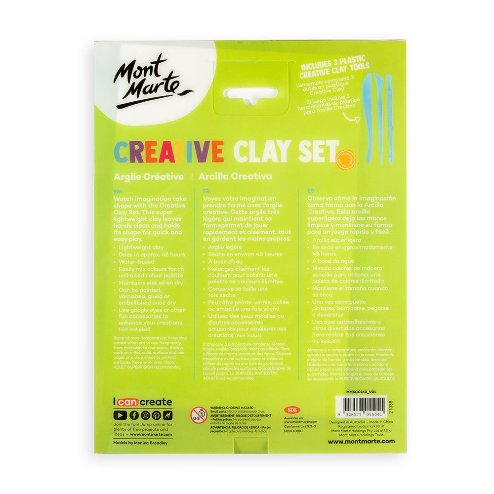 Mont Marte Creative Clay Set 27pc - STEAM Kids Brisbane