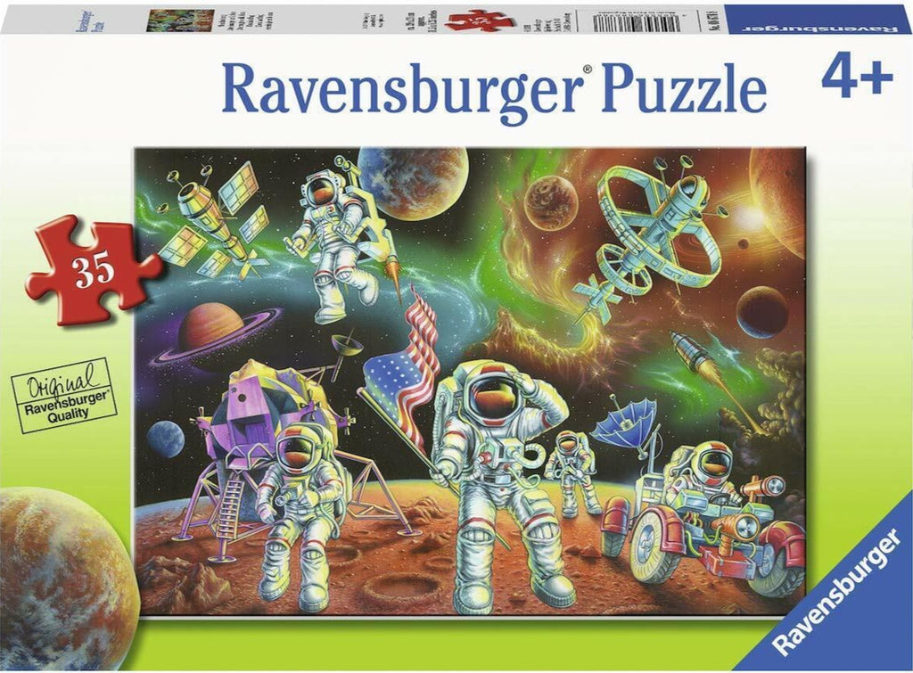 Ravensburger 35 Piece Puzzle | Moon Landing - STEAM Kids Brisbane